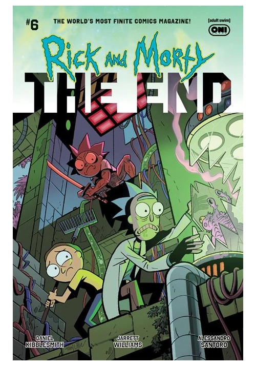 RICK AND MORTY THE END #6 (OF 6) CVR B TROY LITTLE VAR