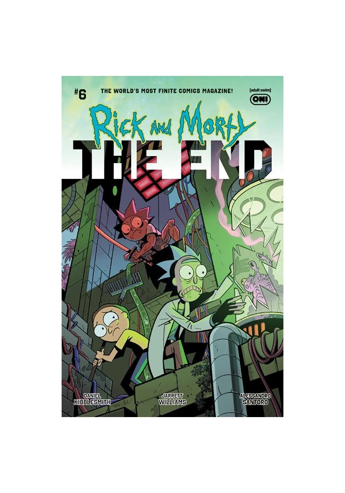 RICK AND MORTY THE END #6 (OF 6) CVR B TROY LITTLE VAR