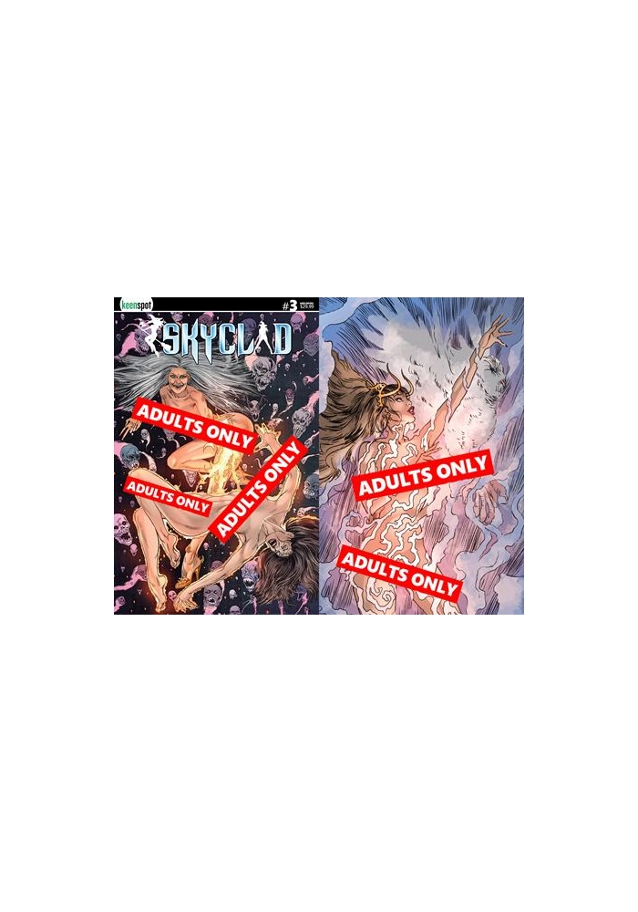 SKYCLAD #3 CVR D MICHAL DUTKIEWICZ ADULTS ONLY HOLOFOIL FLIP VAR (MR)