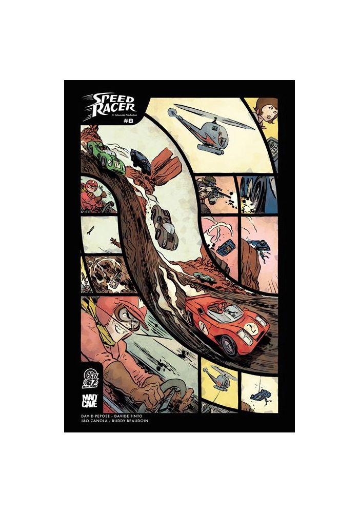 SPEED RACER #8 CVR B JESSE LONERGAN VAR