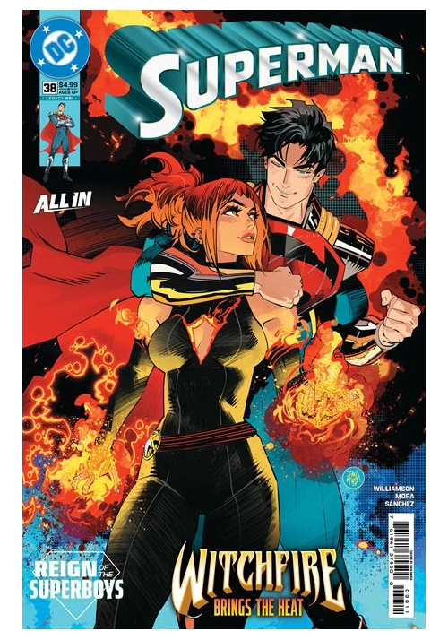 SUPERMAN #38 CVR A DAN MORA (THE REIGN OF THE SUPERBOYS)
