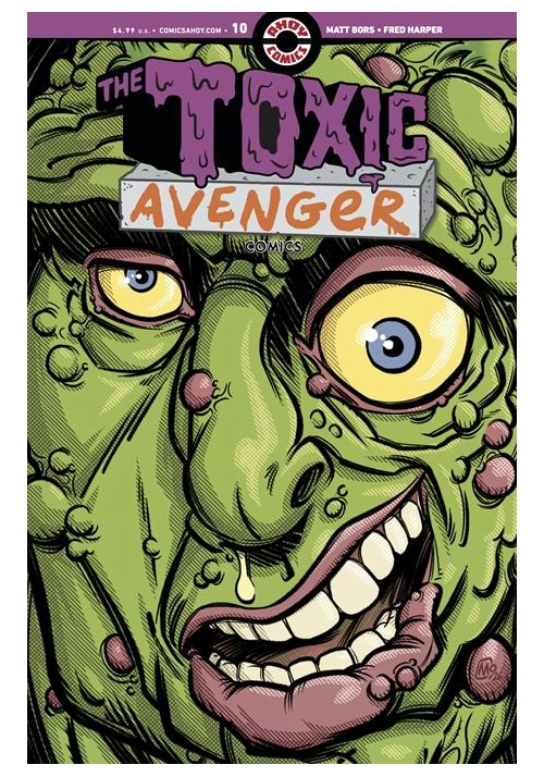 TOXIC AVENGER COMICS #10 CVR B 3 COPY MAURICET UNLOCK VAR (MR)