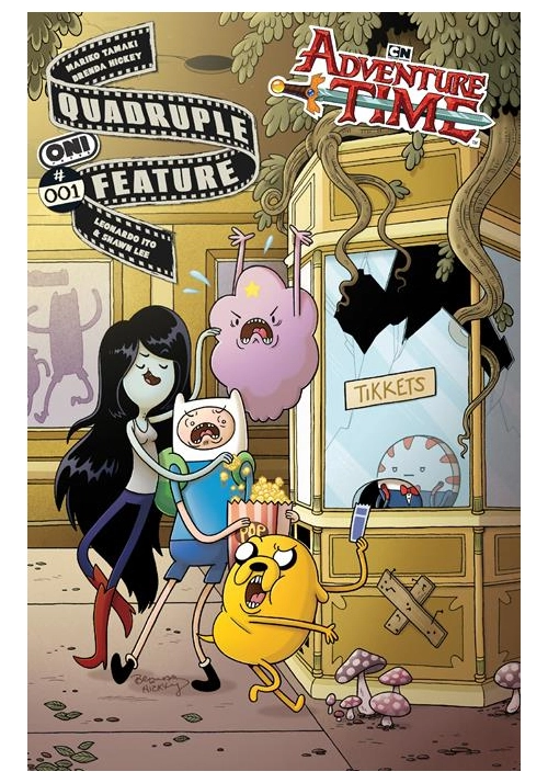 ADVENTURE TIME QUADRUPLE FEATURE #1 (OF 4) CVR A BRENDA HICKEY