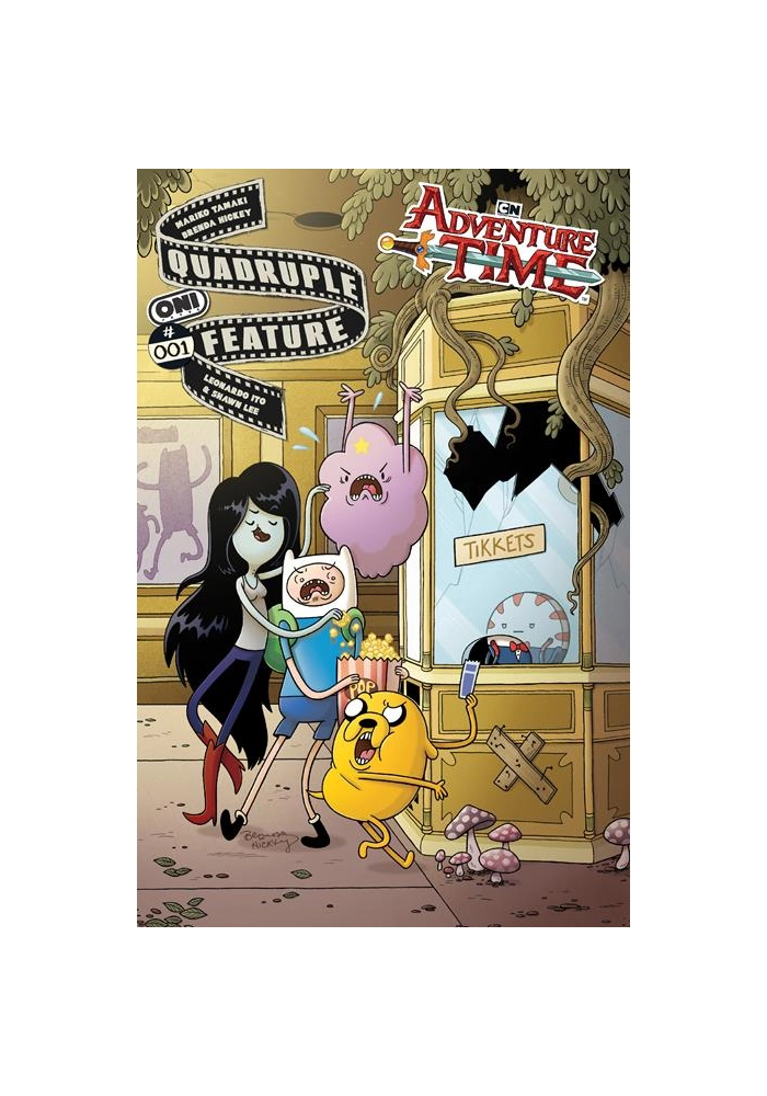 ADVENTURE TIME QUADRUPLE FEATURE #1 (OF 4) CVR A BRENDA HICKEY