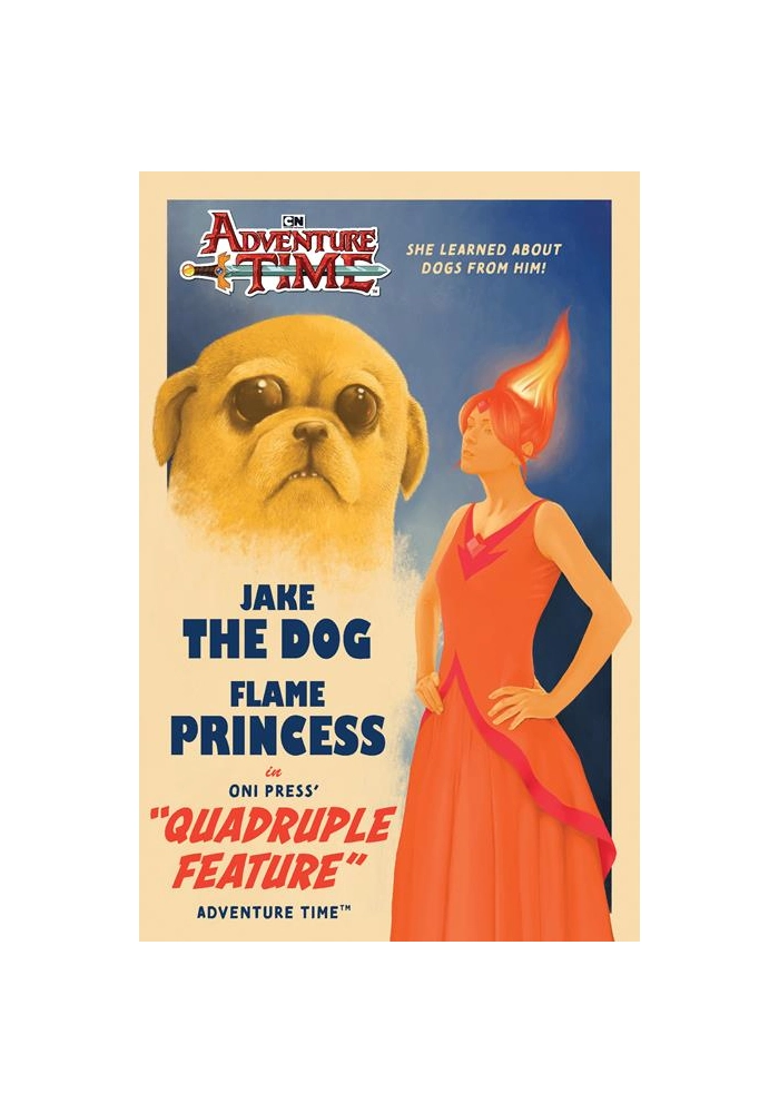 ADVENTURE TIME QUADRUPLE FEATURE #1 (OF 4) CVR B BEN TURNER VAR