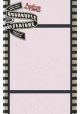 ADVENTURE TIME QUADRUPLE FEATURE #1 (OF 4) CVR C CELLULOID BLANK SKETCH VAR