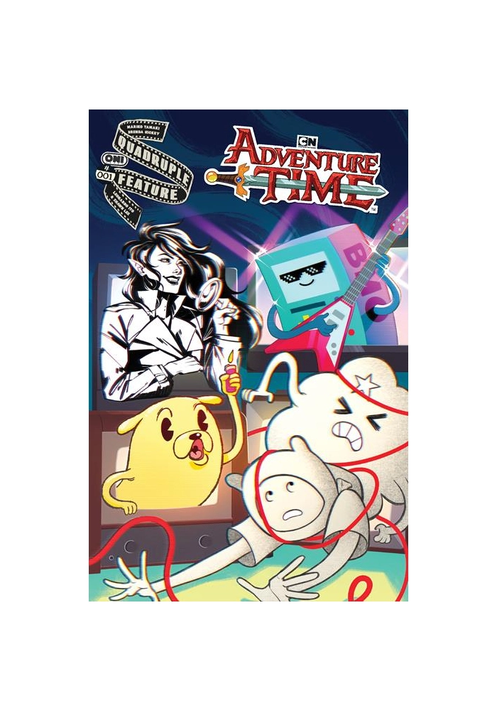 ADVENTURE TIME QUADRUPLE FEATURE #1 (OF 4) CVR E INC 1:20 JAKI KING VAR