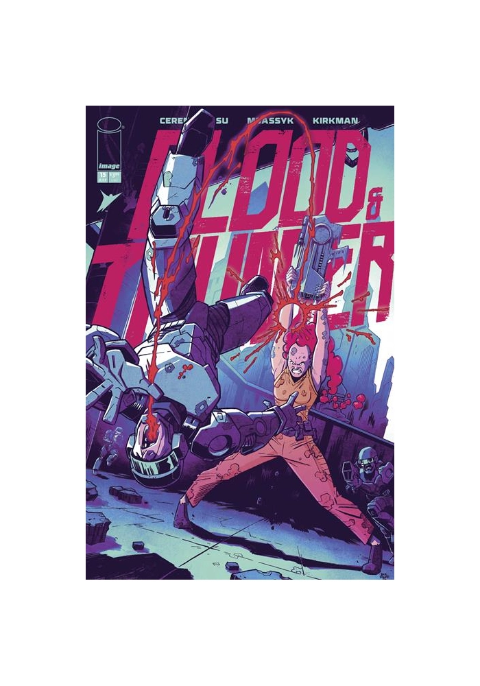 BLOOD & THUNDER #15 CVR B NICK ROCHE & JOSH BURCHAM VAR (MR)