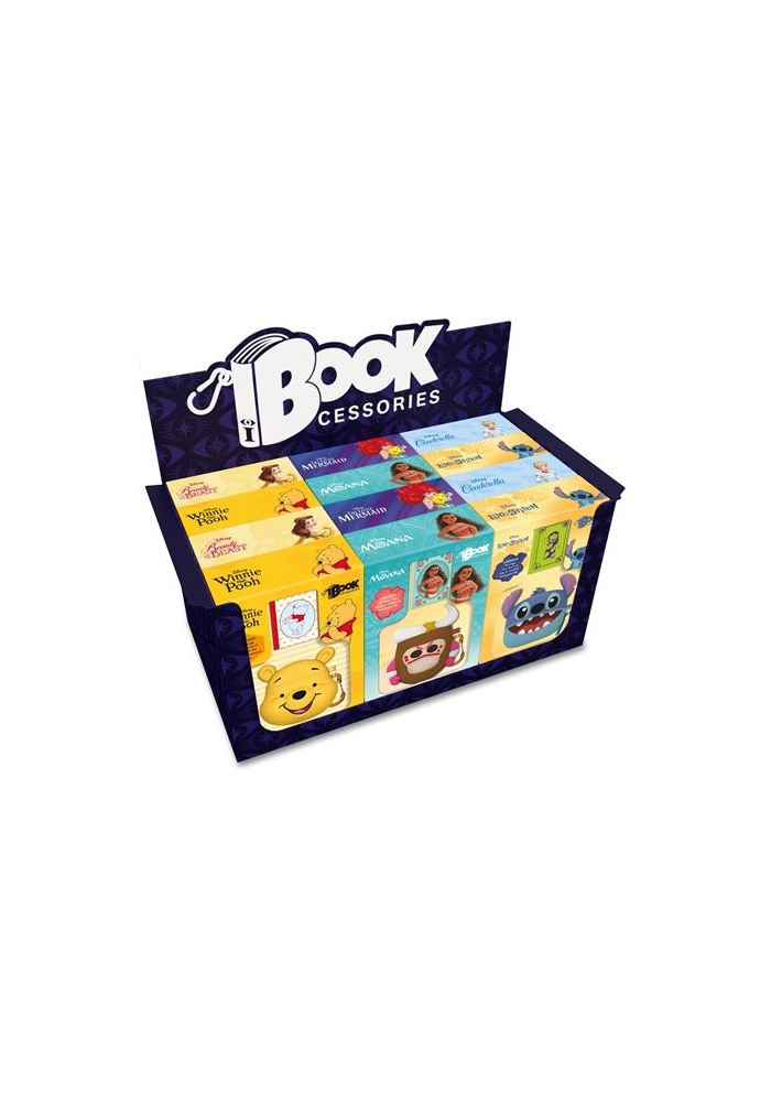 BOOKCESSORIES 12-UNIT CDU - DISNEY HC (TINY BOOK ASSORTMENT WITH DISPLAY)
