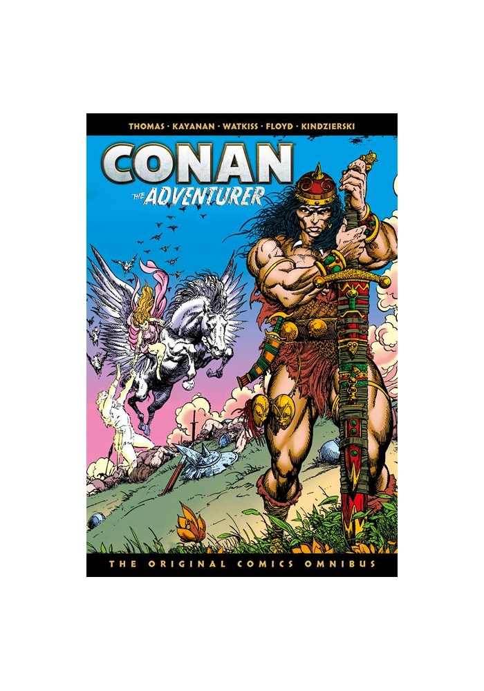 CONAN THE ADVENTURER THE ORIGINAL YEARS OMNIBUS HC VOL 01 DIRECT MARKET EDITION RAFAEL KAYANAN CVR (MR)