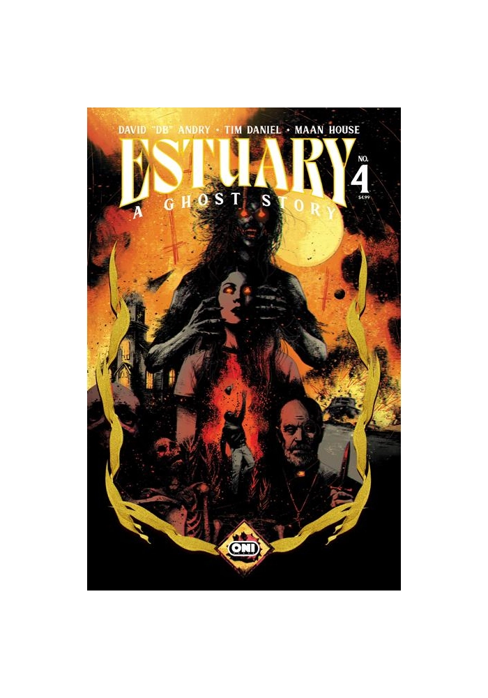 ESTUARY A GHOST STORY #4 (OF 4) CVR A MAAN HOUSE