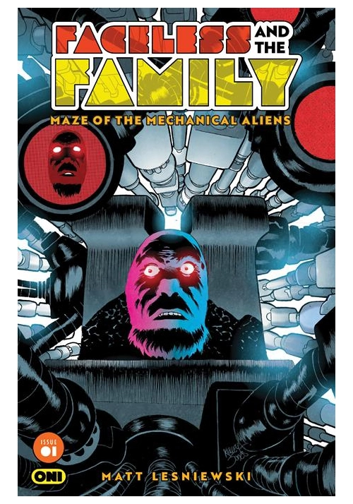 FACELESS AND THE FAMILY MAZE OF THE MECHANICAL ALIENS #1 (OF 4) CVR B KELLEY JONES VAR