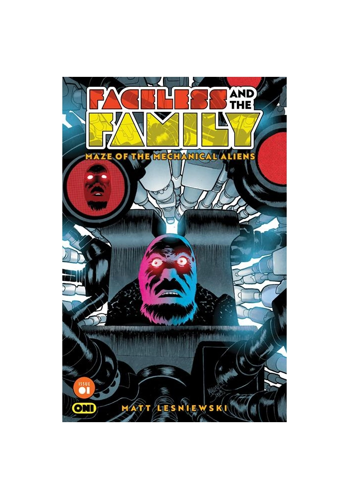 FACELESS AND THE FAMILY MAZE OF THE MECHANICAL ALIENS #1 (OF 4) CVR B KELLEY JONES VAR