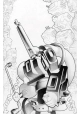 FACELESS AND THE FAMILY MAZE OF THE MECHANICAL ALIENS #1 (OF 4) CVR D INC 1:10 MATT LESNIEWSKI B&W VAR