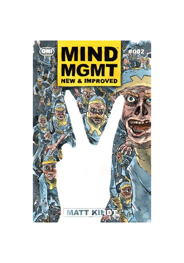 MIND MGMT NEW & IMPROVED #2 CVR B JASPER JUBENVILL VAR
