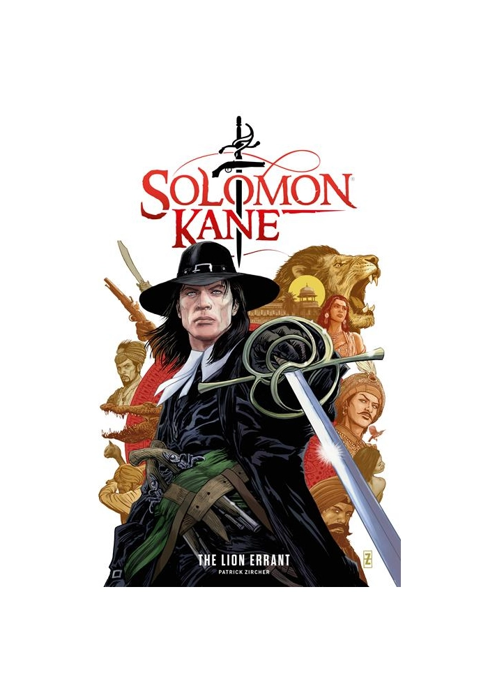 SOLOMON KANE THE LION ERRANT #1 (OF 4) CVR F PATCH ZIRCHER FOIL VAR (MR)
