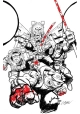 SUPER MONDO MEGA MUTTS #1 (OF 4) CVR J INC 1:100 JUAN GEDEON BLOODY B&W VAR