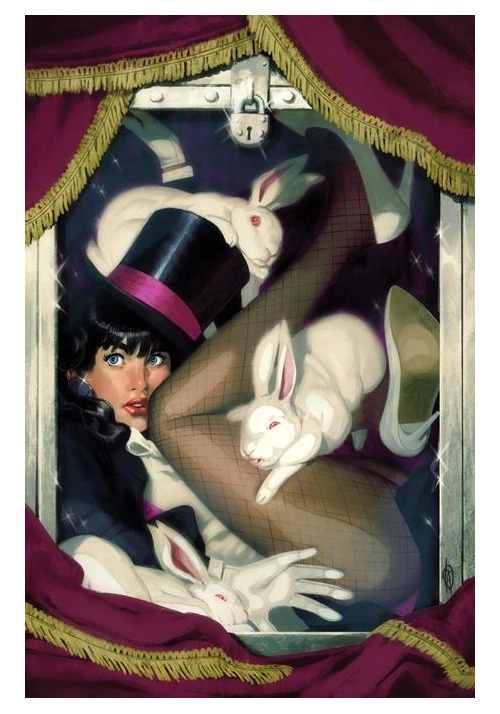 ZATANNA (2026) #4 CVR D DAVID TALASKI CARD STOCK VAR