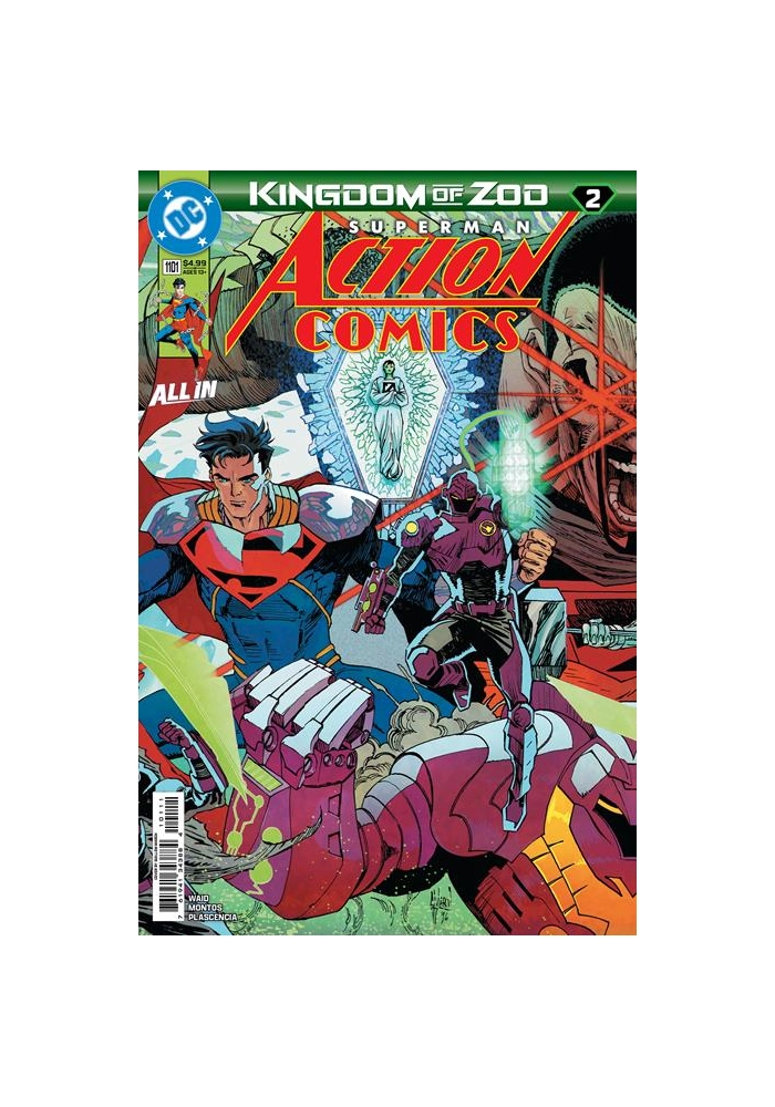 ACTION COMICS #1101 CVR A GUILLEM MARCH CONNECTING (KINGDOM OF ZOD)
