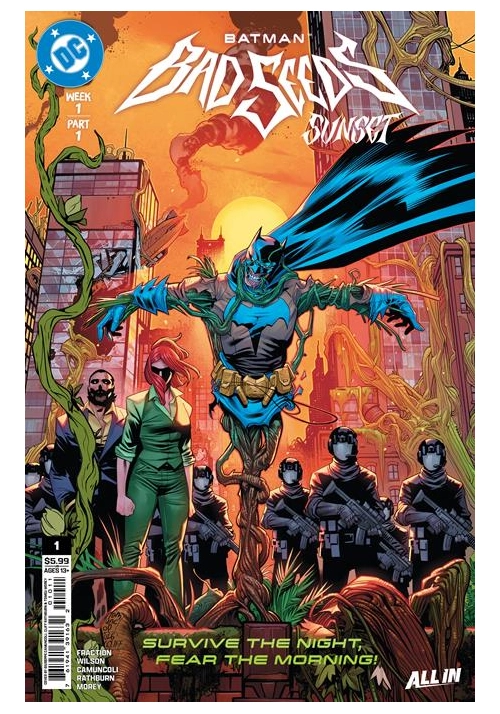 BATMAN BAD SEEDS SUNSET #1 (ONE SHOT) CVR A GIUSEPPE CAMUNCOLI & CLIFF RATHBURN