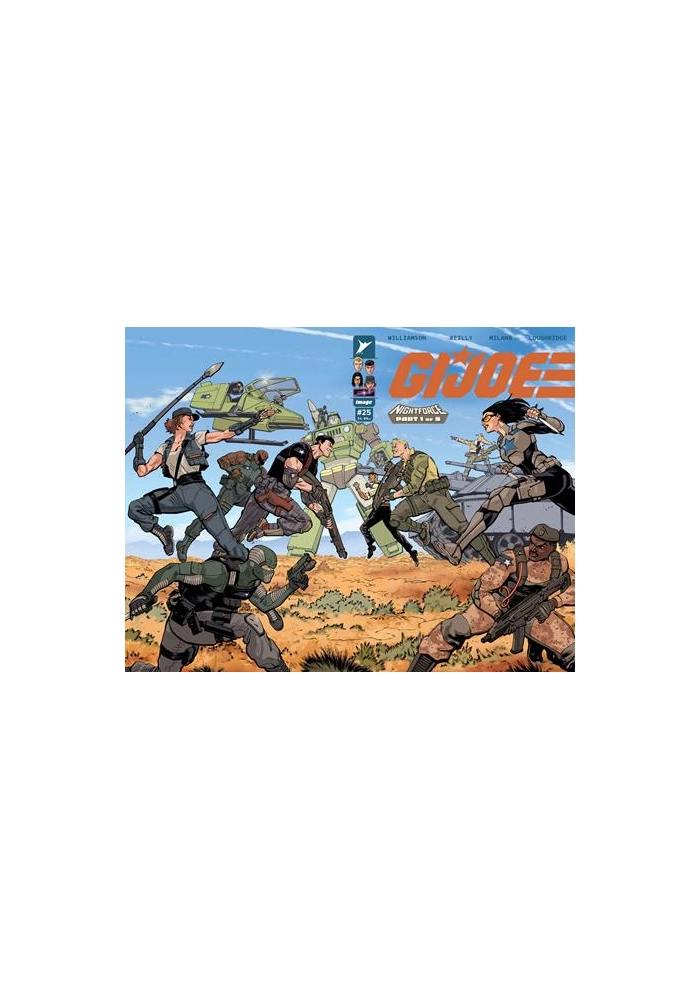 GI JOE #25 CVR A TOM REILLY WRAPAROUND
