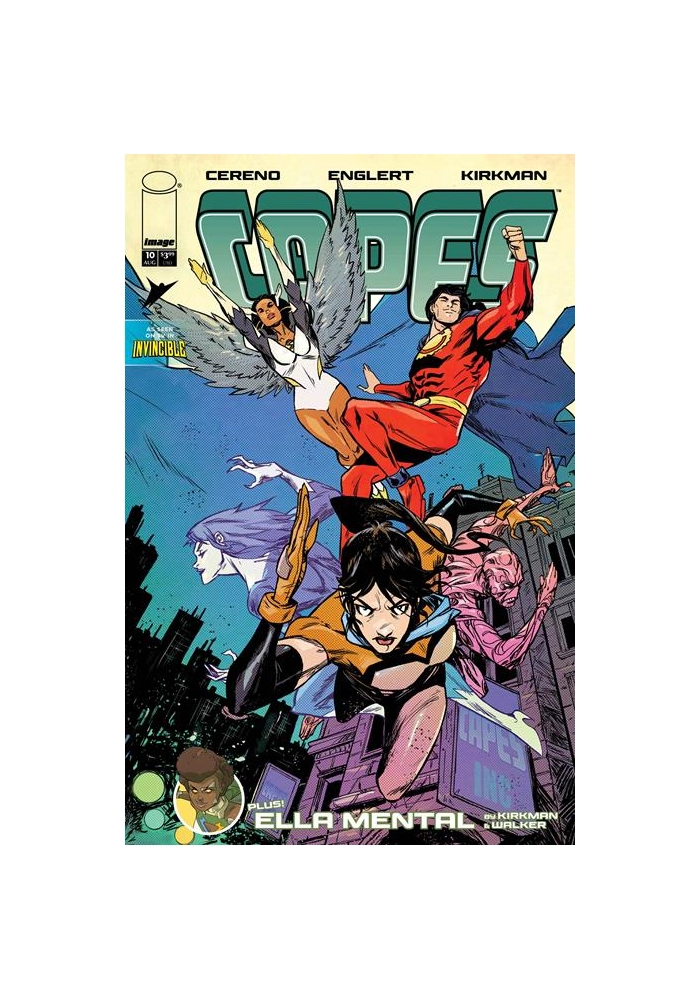 INVINCIBLE UNIVERSE CAPES #10 CVR E SANFORD GREENE CONNECTING VAR