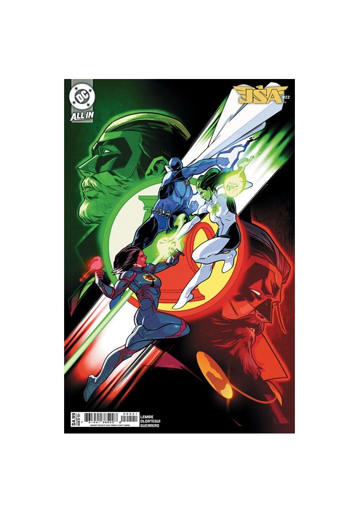 JSA #22 CVR B RAFAEL DE LATORRE CARD STOCK VAR