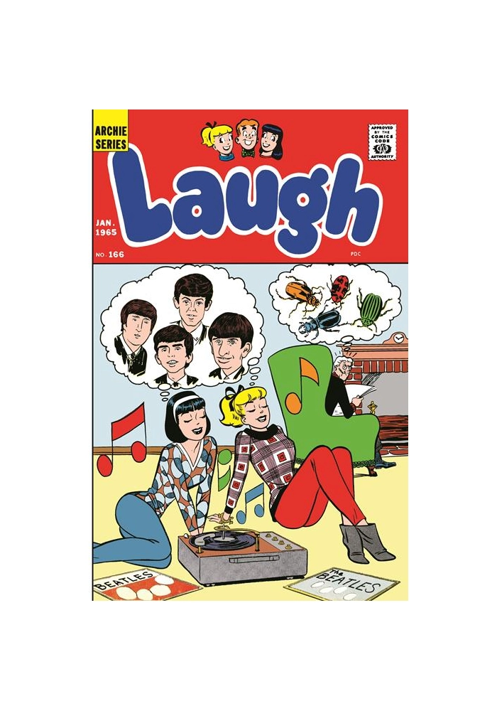 LAUGH #166 FACSIMILE EDITION CVR A HARRY LUCEY MARIO ACQUAVIVA