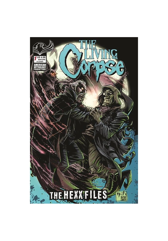 LIVING CORPSE HEXX FILES #1 CVR B NEIL VOKES VAR (MR)