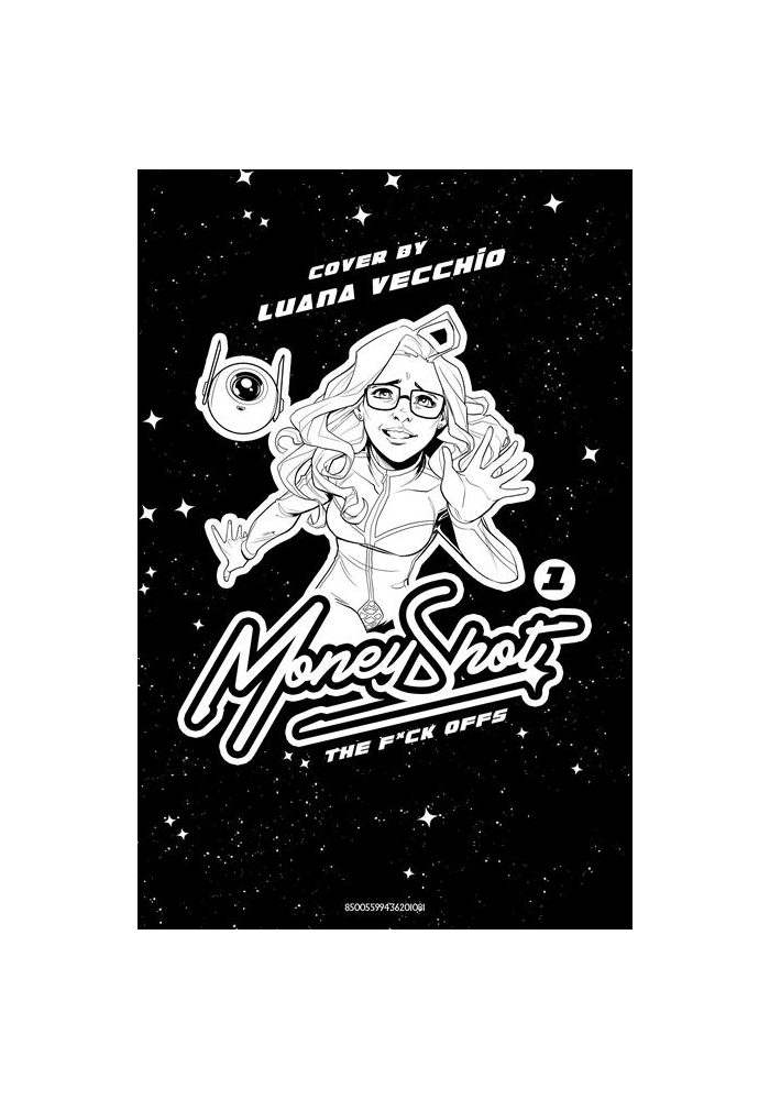 MONEY SHOT THE F* OFFS #1 (OF 5) CVR H LUANA VECCHIO NSFW BLACK BAG VAR (MR)