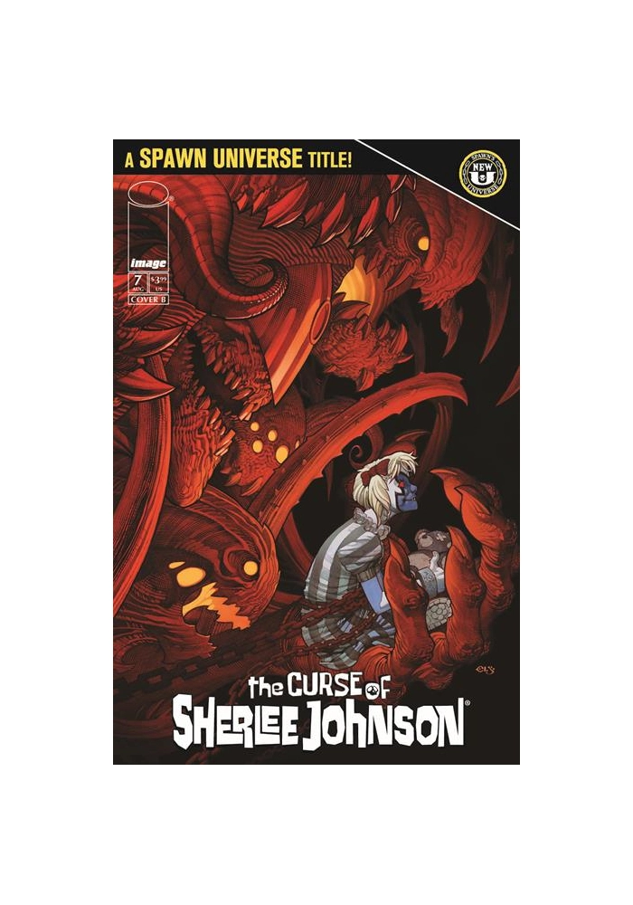 SPAWN THE CURSE OF SHERLEE JOHNSON #7 CVR B CHRIS STEVENS VAR