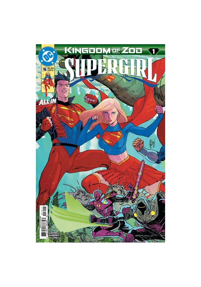 SUPERGIRL #16 CVR A GUILLEM MARCH CONNECTING (KINGDOM OF ZOD)