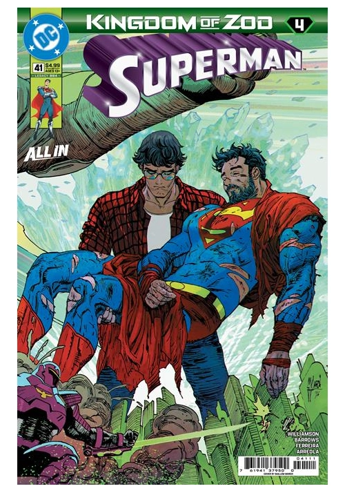 SUPERMAN #41 CVR A GUILLEM MARCH CONNECTING (KINGDOM OF ZOD)