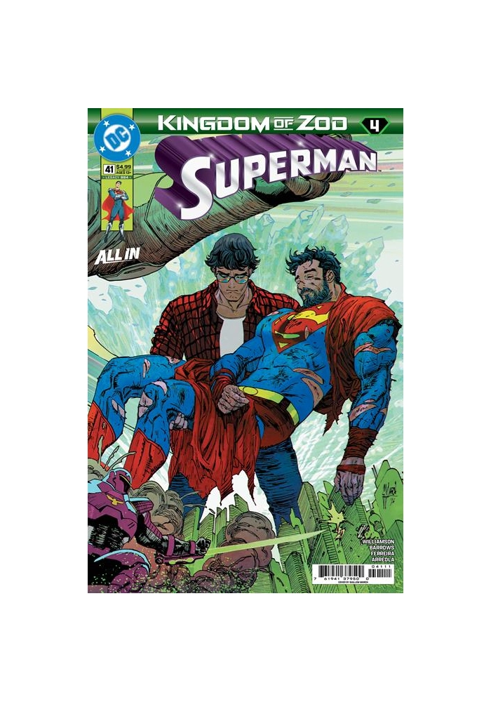 SUPERMAN #41 CVR A GUILLEM MARCH CONNECTING (KINGDOM OF ZOD)
