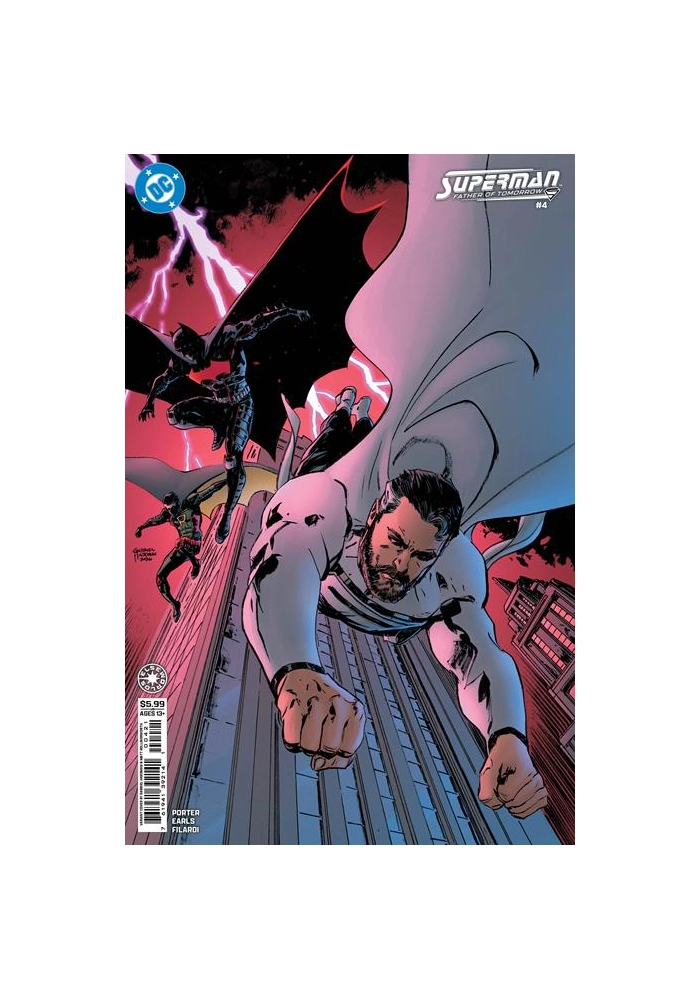 SUPERMAN FATHER OF TOMORROW #4 (OF 6) CVR B GABRIEL HARDMAN CARD STOCK VAR