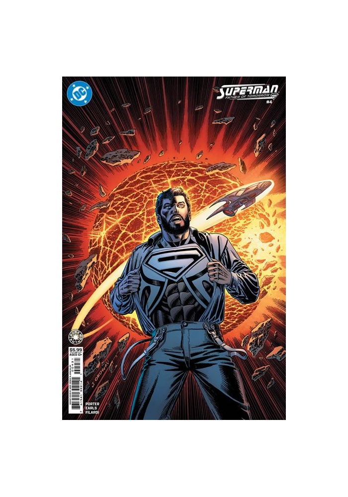SUPERMAN FATHER OF TOMORROW #4 (OF 6) CVR C JERRY ORDWAY CARD STOCK VAR
