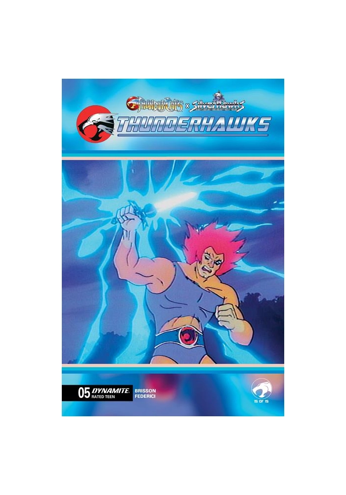 THUNDERCATS X SILVERHAWKS THUNDERHAWKS #5 CVR E ANIMATION ART VAR