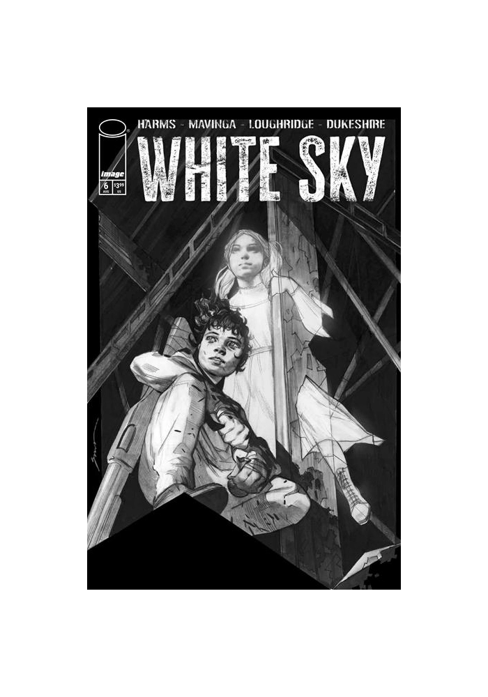 WHITE SKY #6 CVR D ELIZA IVANOVA B&W VAR (MR)