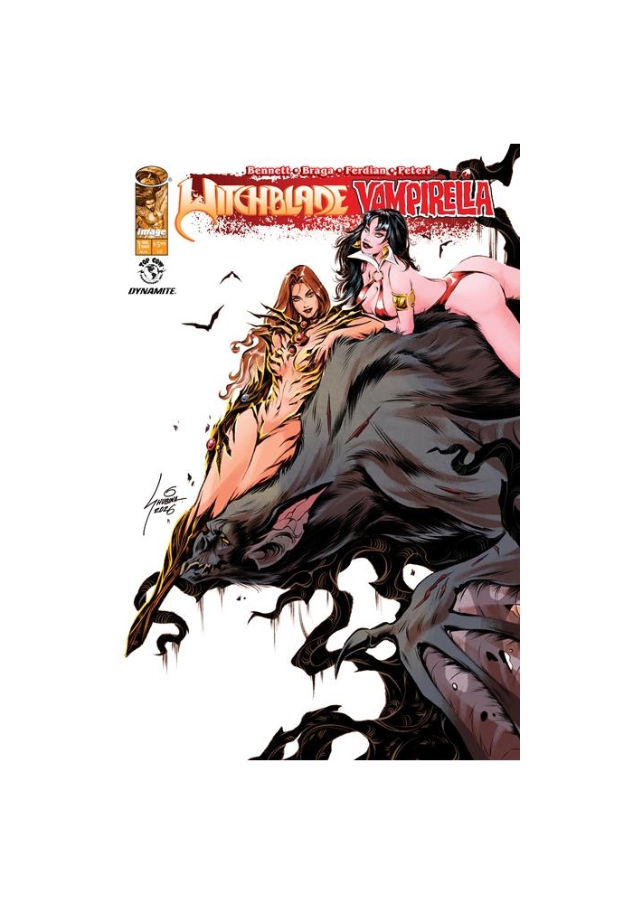 WITCHBLADE VAMPIRELLA #1 (ONE SHOT) CVR C SVETA SHUBINA VAR