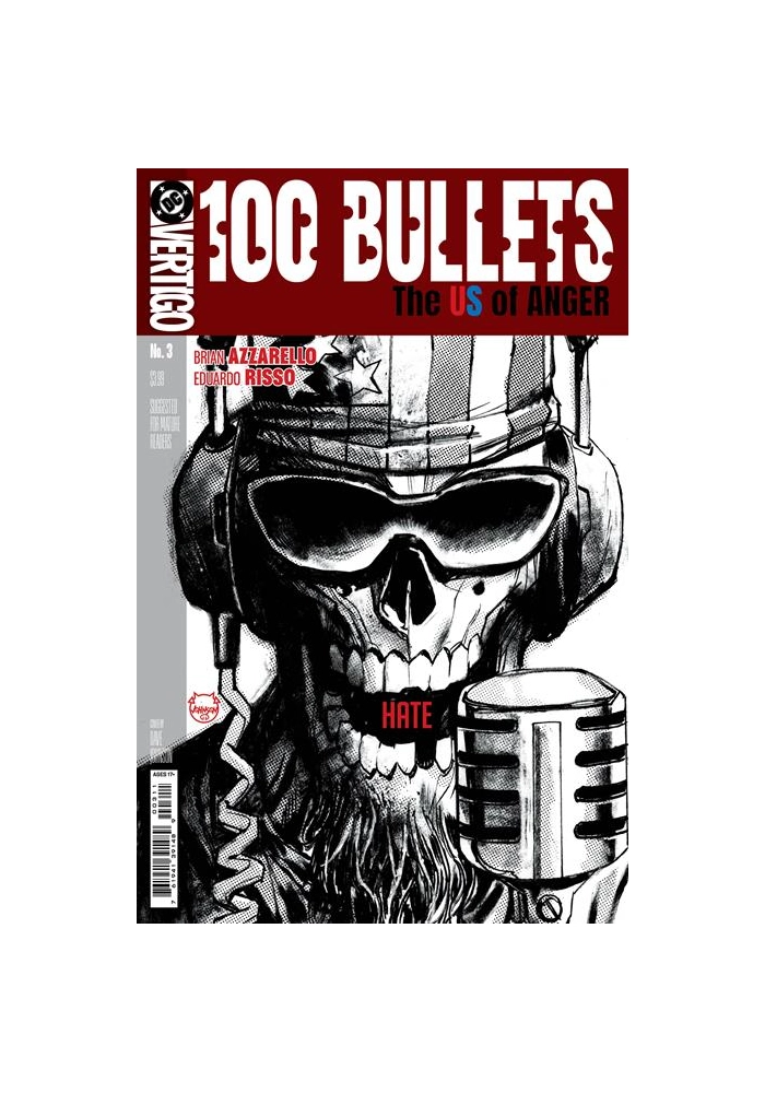 100 BULLETS THE US OF ANGER #3 (OF 8) CVR A DAVE JOHNSON (MR)