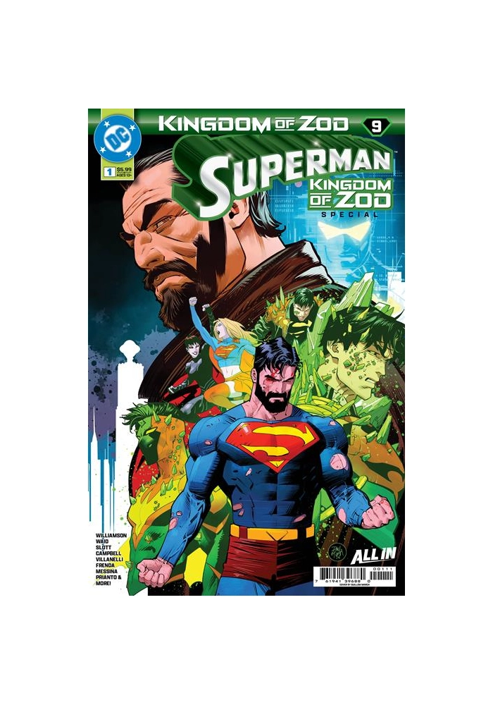 SUPERMAN KINGDOM OF ZOD SPECIAL #1 (ONE SHOT) CVR A DAN MORA