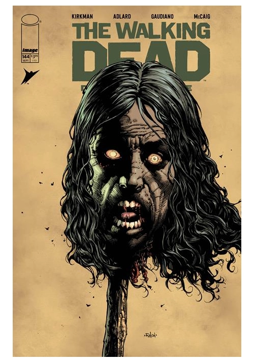 WALKING DEAD DELUXE #144 CVR A DAVID FINCH & DAVE MCCAIG (MR)
