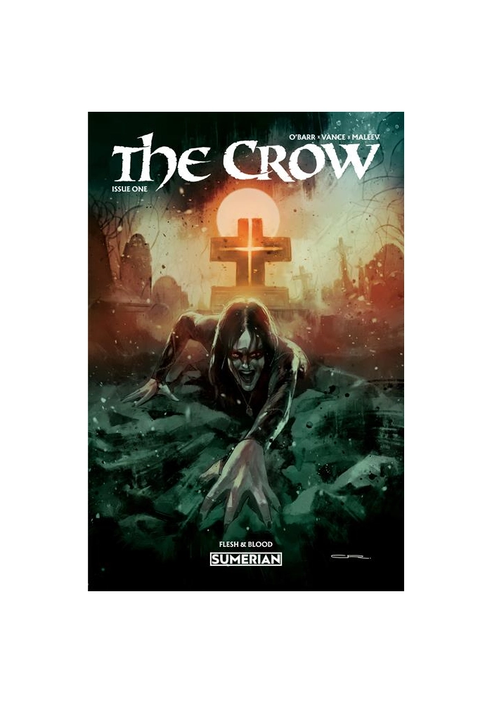 CROW FLESH AND BLOOD #1 CVR E INC 1:10 CHRISTIAN ROSADO VAR (MR)
