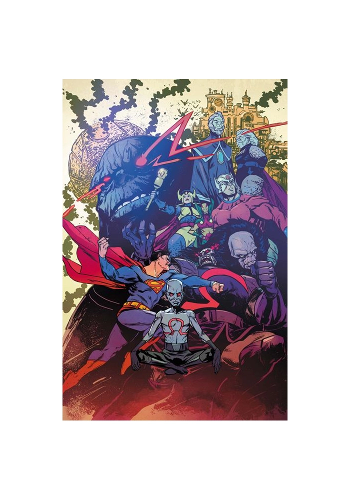 DC ALL IN SAGA DARKSEID VS THE WORLD #1 (ONE SHOT) CVR A SANFORD GREENE
