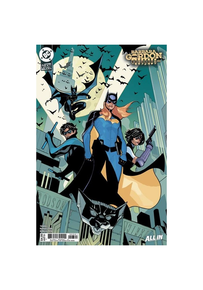 DF BARBARA GORDON BREAKOUT #3 VARIANT SIGNED BY TERRY & RACHEL DODSON