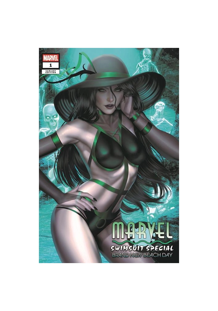 DF MARVEL SWIMSUIT SPECIAL BRAND NEW BEACH DAY #1 ARIEL DIAZ COMICXPOSURE EXCLUSIVE