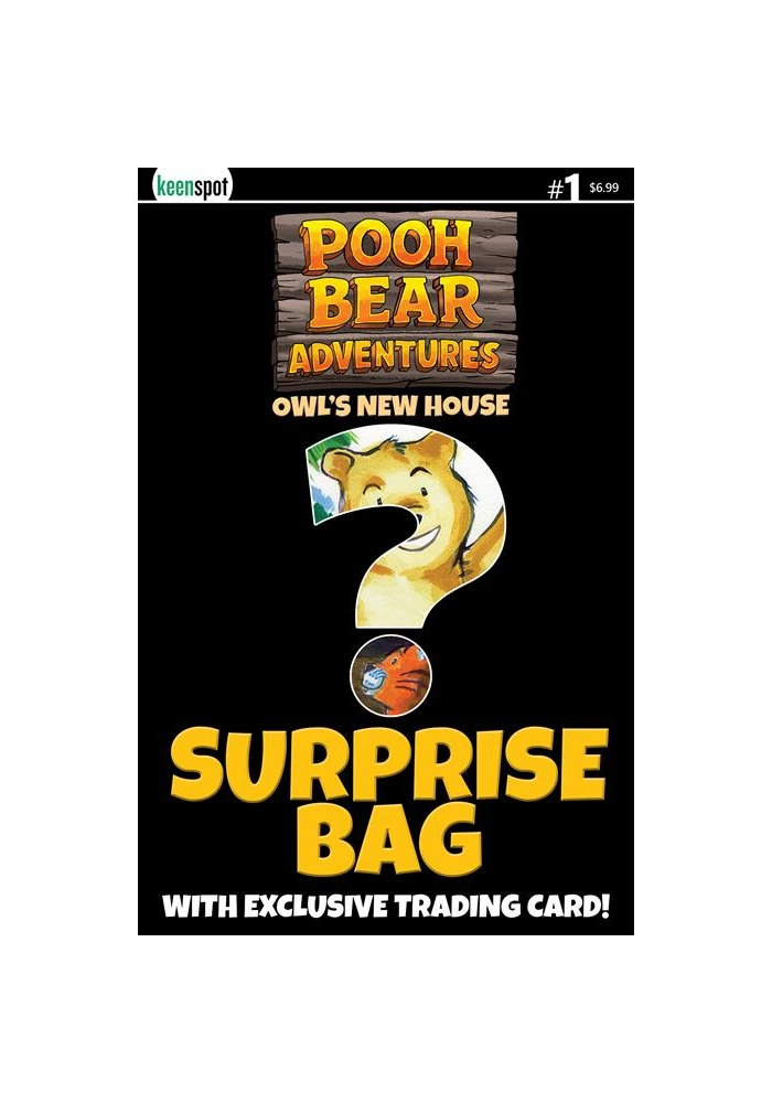POOH BEAR ADVENTURES OWLS NEW HOUSE #1 (ONE SHOT) CVR D SURPRISE COVER BAGGED WITH TRADING CARD VAR