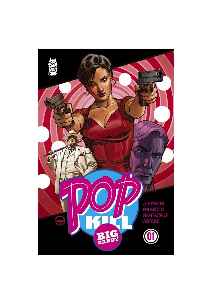 POP KILL BIG CANDY #1 (OF 4) CVR H DAVE JOHNSON METAL VAR (MR)