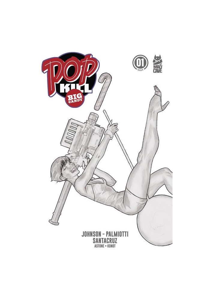 POP KILL BIG CANDY #1 (OF 4) CVR J INC 1:20 BEN CALDWELL PENCIL VAR (MR)