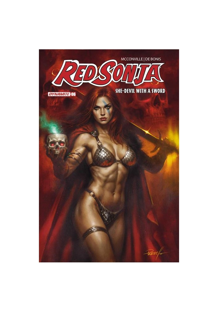RED SONJA SHE DEVIL WITH A SWORD #6 CVR B LUCIO PARRILLO VAR